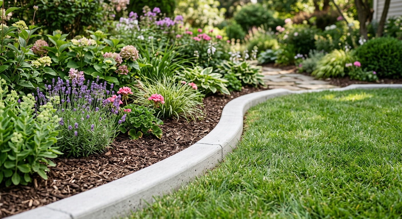 Concrete Curbing and Edging Solutions for Beautiful Landscaping