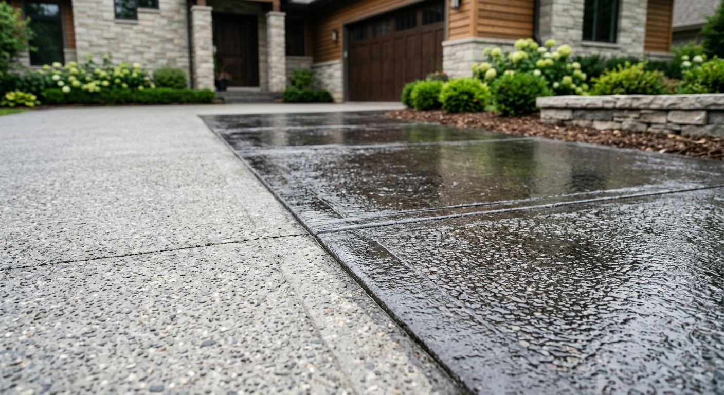 Concrete Driveway Sealing