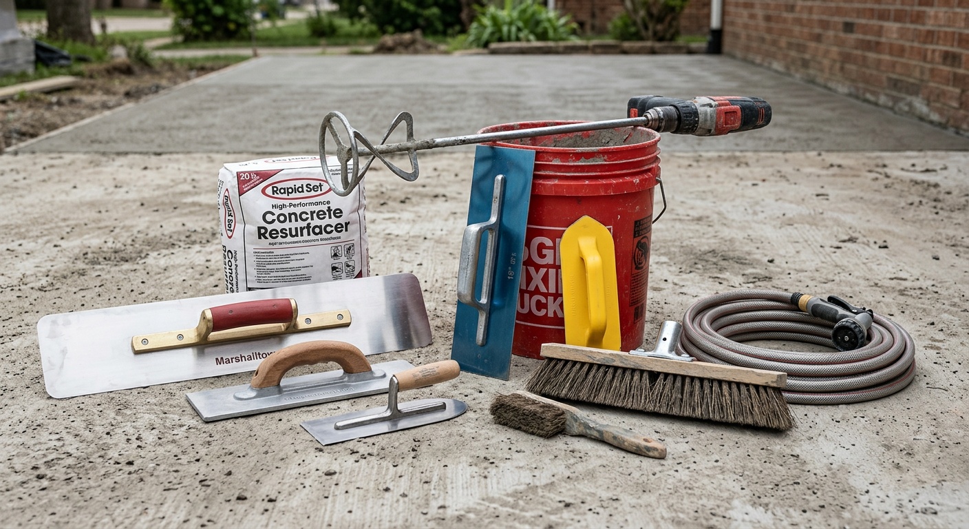 Concrete resurfacing ideas